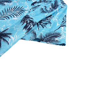 เสื้อฮาวายวินเทจแบบสั่งทำพิเศษสำหรับผู้ชาย พิมพ์ลายแบบระเหิด คอตั้ง สไตล์ลำลองสำหรับฤดูร้อน ผ้าไม่ยับ - Product Image 5