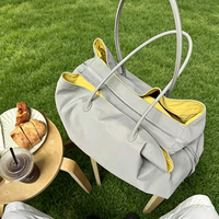 Sac à main pour femme de grande capacité, élégant, pour ordinateur portable de 14 pouces, sac fourre-tout polyvalent, sac à bandoulière pour les trajets quotidiens, disponible en gros