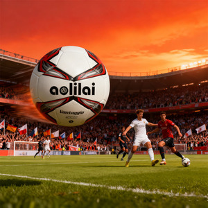 Balones de Fútbol de PU con Estampado Cosido a Máquina Personalizados Más Vendidos en 2025 - Balones de Fútbol de Goma de Tamaño 5 Baratos al por Mayor para Partidos/Entrenamientos Oficiales <span class=keywords><strong>10k</strong></span>+ - Product Image 4