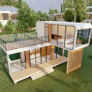 Miglior prezzo prefabbricato modulare piccola casa sul rimorchio per la vita permanente - Product Image 3