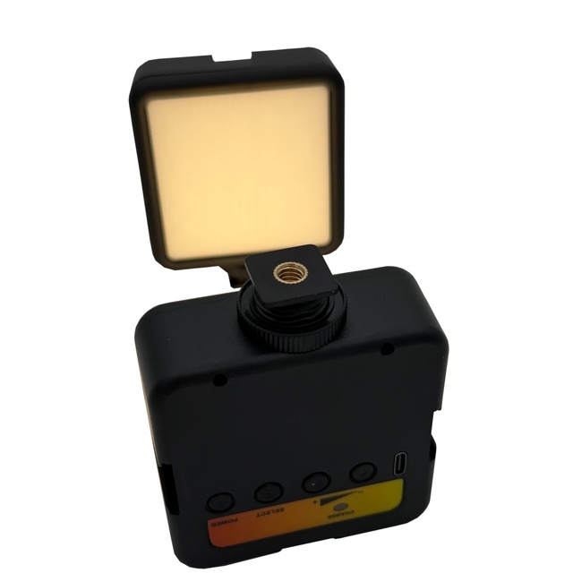 LED Photography Fill Light Mini Pocket 2500K-7000K Adjustable Color Temperature Portable Foldable High CRI (>85) Rechargeable