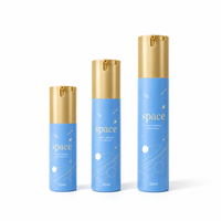 Pot Airless YN210A en PP à Fermeture Rapide, 15-50ml, Bouteille Cosmétique à Pompe à Vide en ABS pour Emballage de Sérum et Lotion – Vente Directe Usine