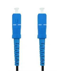 室外预制光纤电缆100-300米单模G657A单工SC UPC APC连接器1芯Ftth光纤Dr