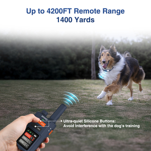 P-yaka için T223-A köpek eğitim yaka uzaktan kumanda uyarı tonu titreşim modları TPU PC su geçirmez IPX7 çevre dostu - Product Image 3