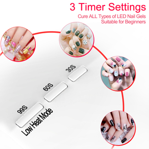 <span class=keywords><strong>NAILGIRLS</strong></span> ไฟสีแดงเล็บ UV LED โคมไฟ 54W ไฟสีแดงเล็บโคมไฟเครื่องเป่าเล็บ UV เจลโคมไฟเล็บ - Product Image 3