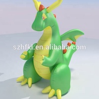 Personnalisé Conception Spéciale PVC Matériel Gonflable Géant Lugia Modèle Pour Advertisemnet