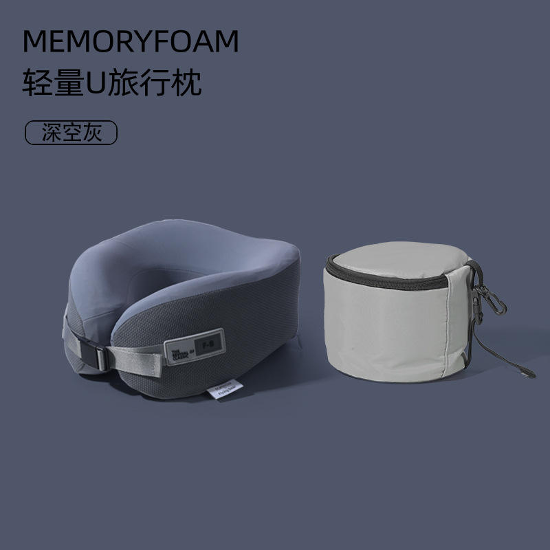 ถุงเก็บหมอนเดี่ยวสีเทาเข้ม