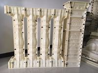 Moule en plastique ABS robuste et réutilisable de 70 cm de hauteur pour balustre en béton préfabriqué, moule décoratif pour garde-corps et main courante, moule de moulage domestique