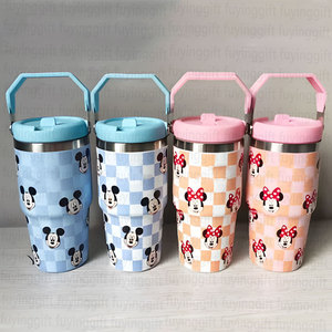 Mini Kids Tumbler Portable Cute Cartoon Insulated Water Bottle Stainless Steel Insulated Drink Cup for Children and Students - Product Image 3