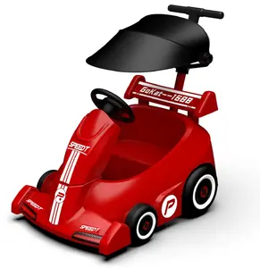 ילדי צעצוע מכונית חשמלי ללכת kart רכב עם push ידית ושמשייה מגניב ילדים מיני ללכת kart