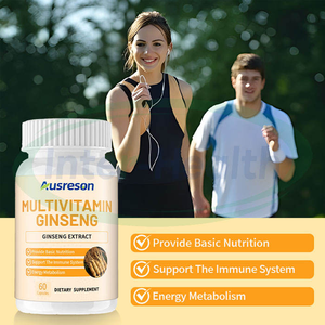 Cápsulas de Multivitaminas, Minerales y <span class=keywords><strong>Ginseng</strong></span> Ausreson OEM, Suplemento Energético, Cápsulas de Multivitaminas y <span class=keywords><strong>Ginseng</strong></span> - Product Image 2