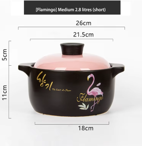 Olla de cerámica para la salud del hogar, cacerola resistente a altas temperaturas - Product Image 4