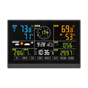 Hit Sản Phẩm Nhiệt Ẩm Kế Bảng Kỹ Thuật Số Đồng Hồ Chuyên Nghiệp Dự Báo Thời Tiết 7 Trong 1 Không Dây Thời Tiết Trạm - Product Image 5