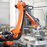 Robot industriel pour le déchargement de conteneurs, boîtes en carton, palettiseur robotisé, sac dans une boîte, palettiseur