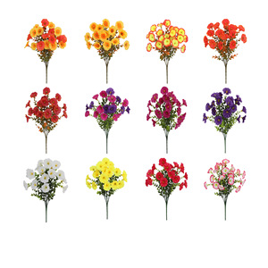 Plantes décoratives d'eucalyptus et de gloire du matin, fournitures florales pour décors de mariage et présentations à domicile en gros - Product Image 4