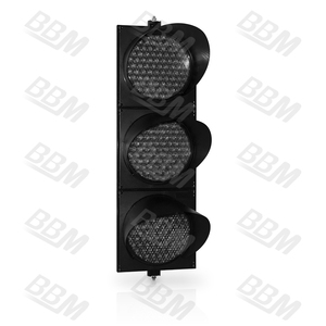 Feux de signalisation routière rouges, verts et jaunes de 12 pouces avec lentille en toile d'araignée - Product Image 6