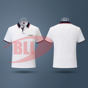 High Quality Breathable Slim Fit Short Sleeve for <b>Shirts</b> Sport Golf T-<b>Shirt</b> Casual Tops <b>100</b>% <b>Polyester</b> Front Logo - Product Image 3