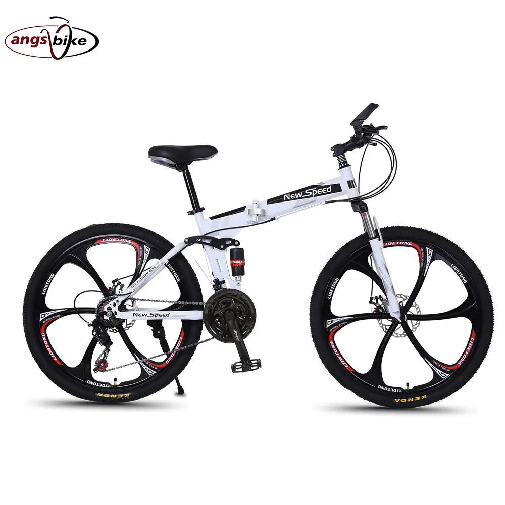 Best Selling folfed bicycle 26inch Folding Mountain Bicycles Carbon Steelfoldable-bycicle electric cycle For Adults