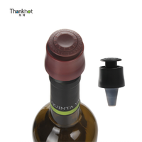 Bouchon de bouteille multifonctionnel en silicone sous vide Thankhot pour vin, bière et soda, idéal pour la cuisine et les idées cadeaux