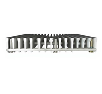 Grilles de sol carrées en aluminium et plastique réglables pour CVC, avec registres ouverts sans cadre