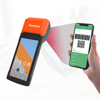 Nouveau Terminal POS Portable H10S H10SE 5.5 pouces avec Imprimante Thermique Intégrée, Machine de Paiement Mobile avec Logiciel