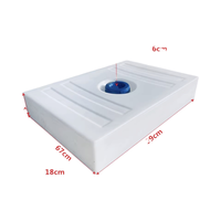 Réservoir d'eau plat en PE de haute qualité de 200L et 300L pour usage domestique, camping-car, moto, fabriqué en Chine, Fujian
