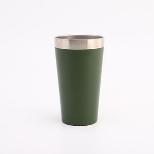 Tasse thermos en acier inoxydable à double paroi sous vide de 473ml avec revêtement en poudre pour bière et café - Product Image 2