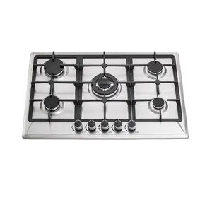 wholesale golden supplier burner cover gas stove 4 5 burners kitchen gas stove without oven