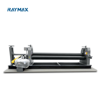 Machine à rouler automatique RAYMAX, plieuse de plaques métalliques à 3 rouleaux, plieuse hydraulique CNC