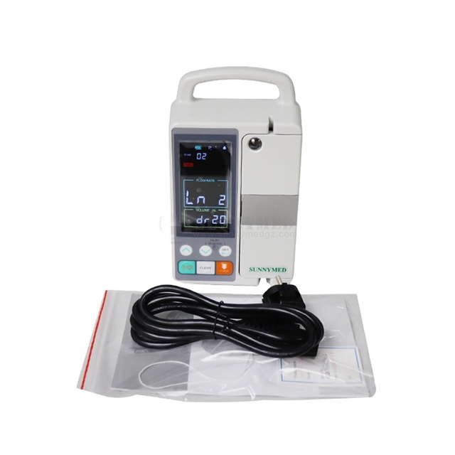 Sy-G076-2 Portable Hospital Equipment Infusion Pump with Audible and Visible Alarms