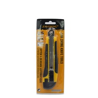 Mini-cutter rétractable pour l'école et le bureau, ouvre-carton, couteau utilitaire pour papier et art, lame en acier à haute teneur en carbone et plastique
