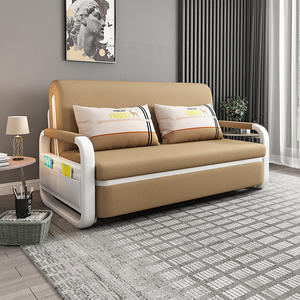 Custom Made Folding <b>Sofa</b> <b>Bed</b> Single /Double Removeable <b>Cover</b> Performance Fabric Comfortable Cotton Linen Sleeper Couch - Product Image 5