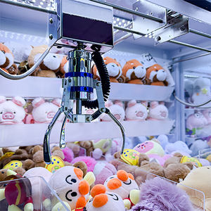 ตู้คีบตุ๊กตาโลหะขนาดเล็ก 4 ผู้เล่น พร้อมอินเทอร์เฟซภาษาอังกฤษ สไตล์เกาหลีและญี่ปุ่น เกมจับรางวัลตุ๊กตา - Product Image 4