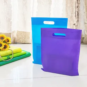 재활용 재사용 식료품 가방 맞춤형 공짜 가방 친환경 프로모션 쇼핑 D 컷 비 짠 가방
