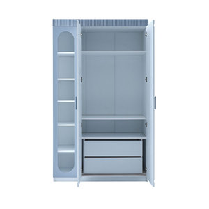 Magnifique armoire pour enfants OLIA 3DR, de qualité supérieure, au design simple et aéré, répondant aux attentes esthétiques des parents - Product Image 1