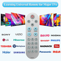 Control remoto universal con botones grandes y retroiluminación, reemplaza todos los controles remotos infrarrojos para televisores, reproductores de DVD, decodificadores y más