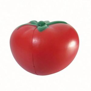 Pelotas Antiestrés de PU de Alta Calidad con Forma de Tomate Simulado, Alivio del Estrés con Forma de Vegetal - Product Image 4