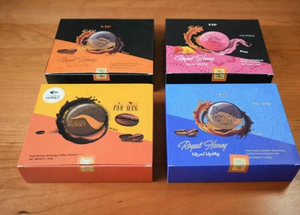 Custom Newest Design Packing Box for Organic Honey Candy Power Organic Candy Power Candy <strong>Black</strong> Horse Honey - Product Image 5