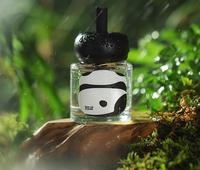 Ensemble de bouteilles de diffuseur de roseau de maison de luxe Diffuseur de roseau mignon Diffuseur de voiture d'arôme de panda avec bâtons et désodorisant de luxe à l'huile