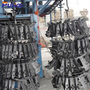 Percha continua de tipo gancho superior, equipo de chorro de tiro, máquina de chorro de tiro - Product Image 5