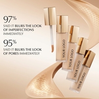 Corrector Líquido con Fórmula Transpirable, Sensación Ligera, Marca Privada OEM ODM, Vegano, Cruelty Free, Base de Maquillaje, Experto en Laboratorio Profesional