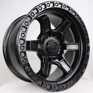 Roue tout-terrain Syck de <span class=keywords><strong>17</strong></span> pouces, pièces automobiles avec un <span class=keywords><strong>cercle</strong></span> décoratif à rainures - Product Image 4
