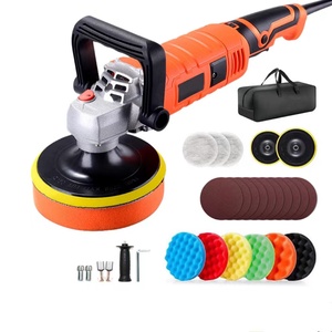 Industrial 7-speed Mini Rotary Handle Electric DIY <b>Car</b> <b>Polishing</b> <b>Machine</b> 1580W 150mm Wheel - Product Image 5
