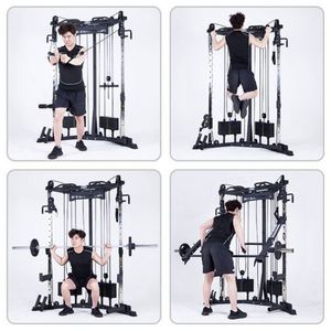 Haute qualité multifonction Gym force Smith Machine Squat demi puissance Rack acier chaud Fitness équipement de gymnastique - Product Image 4