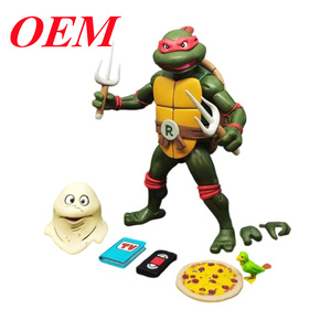 Đồ chơi cho trẻ em 17cm PVC đột biến <span class=keywords><strong>Ninja</strong></span> <span class=keywords><strong>Turtles</strong></span> leo phim hoạt hình hành động hình với OEM sản xuất dựa trên 2D thiết kế - Product Image 6