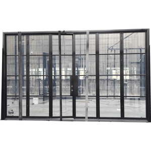 Portes françaises <span class=keywords><strong>en</strong></span> fer personnalisées, porte pliante moderne, porte <span class=keywords><strong>accordéon</strong></span> <span class=keywords><strong>en</strong></span> acier - Product Image 5