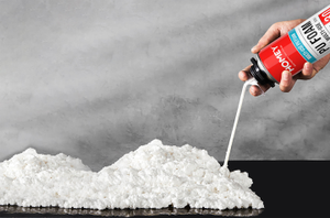 <span class=keywords><strong>Mousse</strong></span> de polyuréthane pulvérisable avec pistolet et paille intégrés, pour le coulis et la décoration de bâtiments - Product Image 5