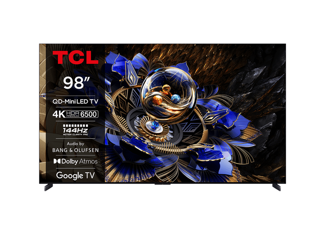 TCL 144Hz QD Mini LED TV 98inch 4K HDR Premium Google TV Dolby Atmos Home Cinima Television Large Screen Super THIN