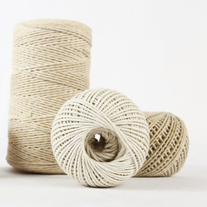Sợi Bông Tự Nhiên 100% Bán Chạy Dây Bện Tự Làm Trang Trí Quà Tặng Dây Bện Bông Xoắn - Product Image 1