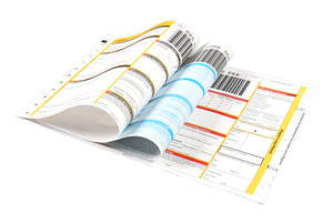 Personalizado impreso DHL Barcode Courier Bill Air Waybill para paquete de seguimiento - Product Image 5